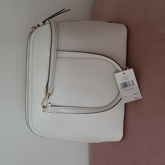 NWT Kate Spade White Medium Dome Satchel - Picture 3 of 9